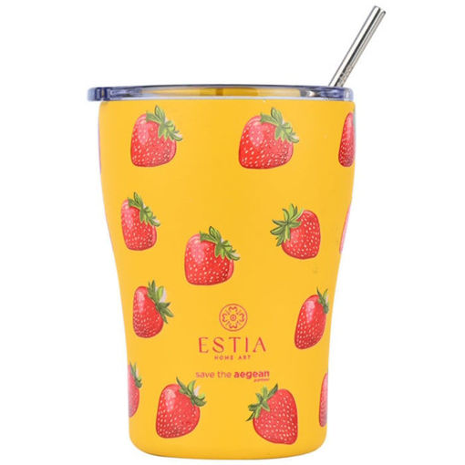 Εικόνα της Θερμός Estia Coffee Mug Save The Aegean 350ml Berry Bright 01-31688