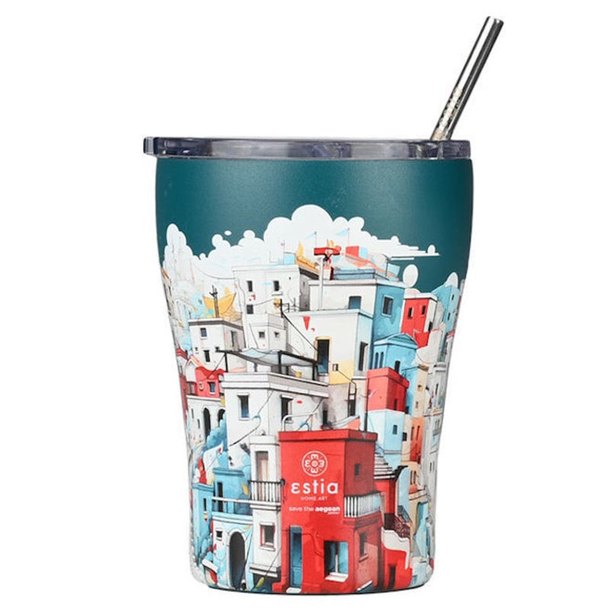 Εικόνα της Θερμός Estia Coffee Mug Save The Aegean 350ml Urban Mythos 01-23096