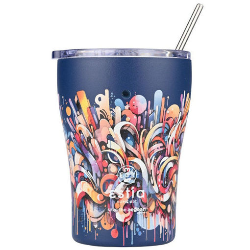 Εικόνα της Θερμός Estia Coffee Mug Save The Aegean 350ml Vibrant Vortex 01-22921