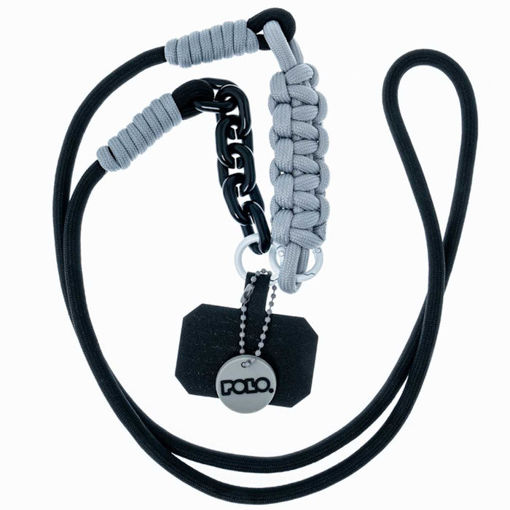 Εικόνα της Λουράκι Λαιμού με αλυσίδα για Κινητά Polo μαύρο 927002-2000