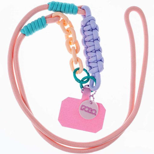 Εικόνα της Λουράκι Λαιμού με αλυσίδα για Κινητά Polo ρόζ 927002-3900