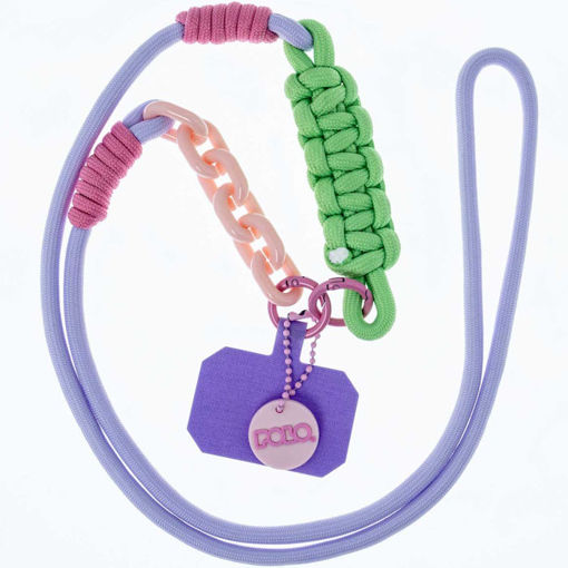 Εικόνα της Λουράκι Λαιμού με αλυσίδα για Κινητά Polo μώβ 927002-4500