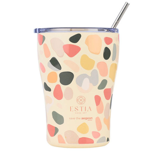 Εικόνα της Θερμός Estia Coffee Mug Save The Aegean 350ml Hue Pebbles 01-31718