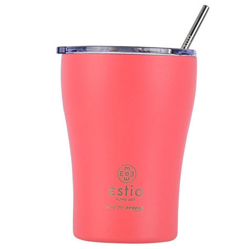 Εικόνα της Θερμός Estia Coffee Mug Save The Aegean 350ml Fusion Coral 01-12199