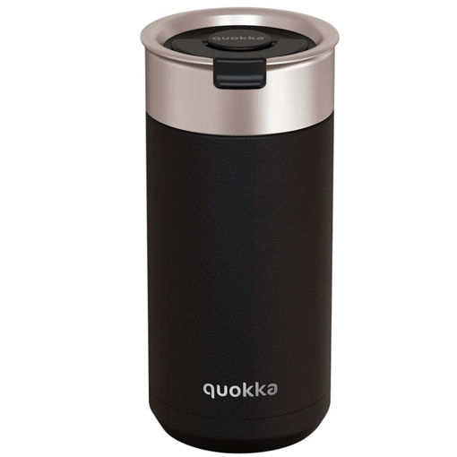 Εικόνα της Παγούρι Θερμός Ανοξείδωτος Quokka 400ml Boost - Carbon Black 40077