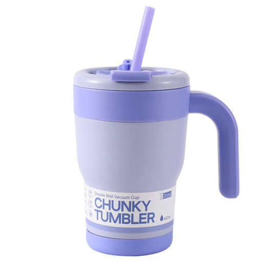 Εικόνα της Θερμός κούπα I-Drink Travel 420ml Purple ID0262