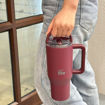 Εικόνα της Θερμός Ecolife Lid Tumbler 2 Handles 900ml Cranberry 33-BO-7070