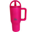 Εικόνα της Θερμός Ecolife Lid Tumbler 2 Handles 900ml Neon Magenta 33-BO-7073