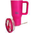 Εικόνα της Θερμός Ecolife Lid Tumbler 2 Handles 900ml Neon Magenta 33-BO-7073