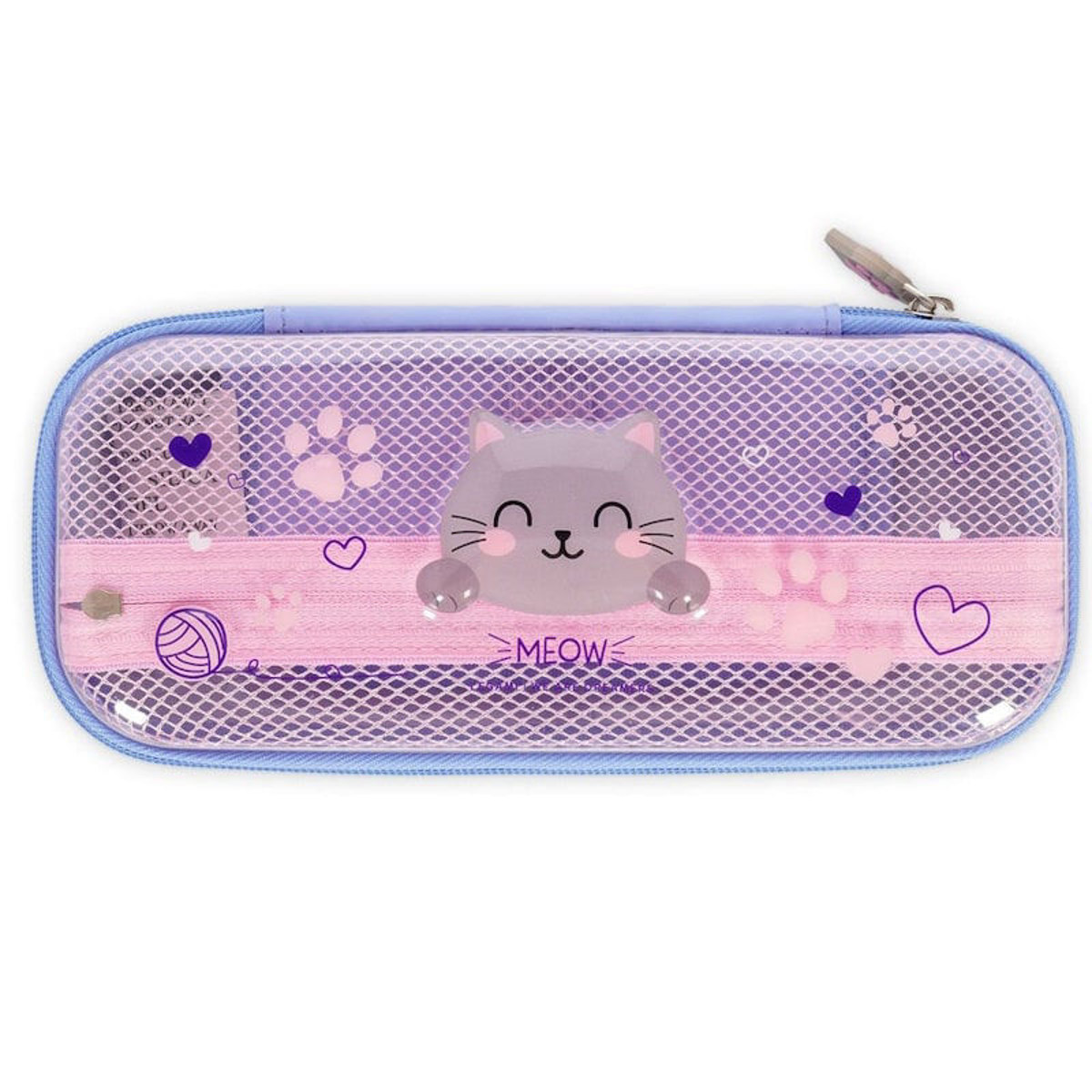 Εικόνα της Κασετίνα βαρελάκι Legami Wonderwow Kitty VPCR0003