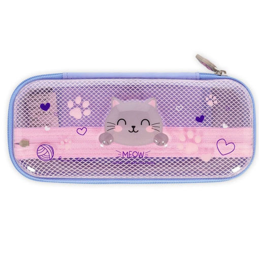 Εικόνα της Κασετίνα βαρελάκι Legami Wonderwow Kitty VPCR0003