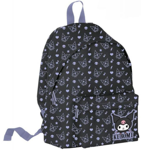 Εικόνα της Τσάντα Graffiti Pattern Kuromi μαύρο 252235