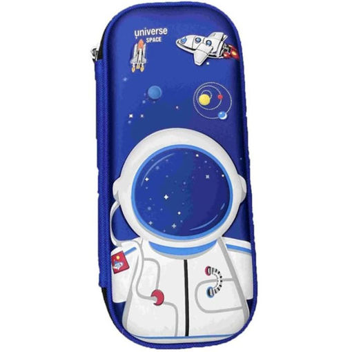 Εικόνα της Κασετίνα οβάλ 3D Graffiti αστροναύτης 242548