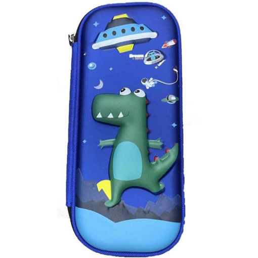 Εικόνα της Κασετίνα οβάλ 3D Graffiti δεινόσαυρος 242540