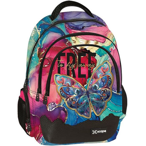 Εικόνα της Tσάντα πλάτης Graffiti Xscape πεταλούδα 259211