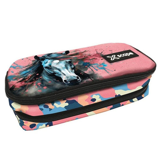 Εικόνα της Κασετίνα οβάλ Graffiti Xscape άλογο 259345