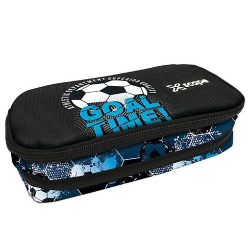 Εικόνα της Κασετίνα οβάλ Graffiti Xscape ποδόσφαιρο 259347