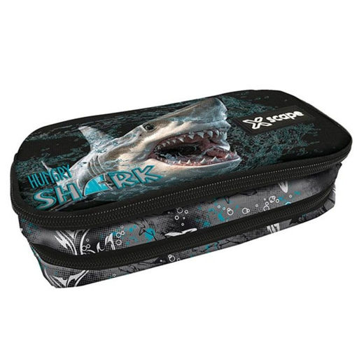 Εικόνα της Κασετίνα οβάλ Graffiti Xscape καρχαρίας 259349