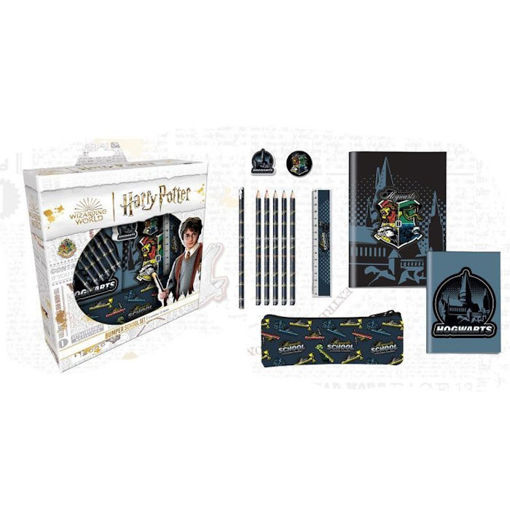 Εικόνα της Σχολικό σετ 12 τμχ. Graffiti σε κουτί δώρου Harry Potter 244151