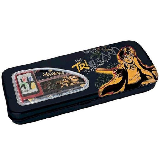 Εικόνα της Κασετίνα μεταλλική γεμάτη Graffiti Harry Potter μαύρη 234121