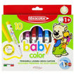 Εικόνα της Μαρκαδόροι Fibracolor Baby 1+ 10τεμ. 540SP10S