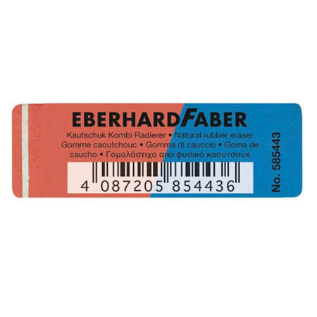 Εικόνα της Γόμα Eberhard Faber 5443 μπλε-κόκκινη
