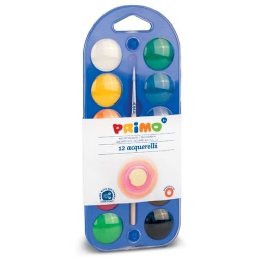 Εικόνα της Νεροχρώματα Morocolor 12τεμ με πινέλο 110A12B