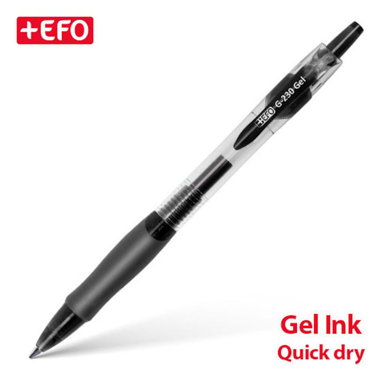 Εικόνα της Στυλό +Efo G-230 0.7 Μαύρο 382302