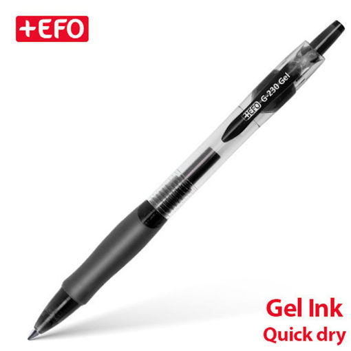Εικόνα της Στυλό +Efo G-230 0.7 Μαύρο 382302