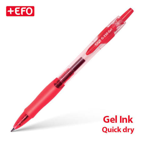 Εικόνα της Στυλό +Efo G-230 0.7 Κόκκινο 382303