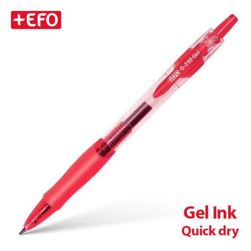 Εικόνα της Στυλό +Efo G-230 0.7 Κόκκινο 382303