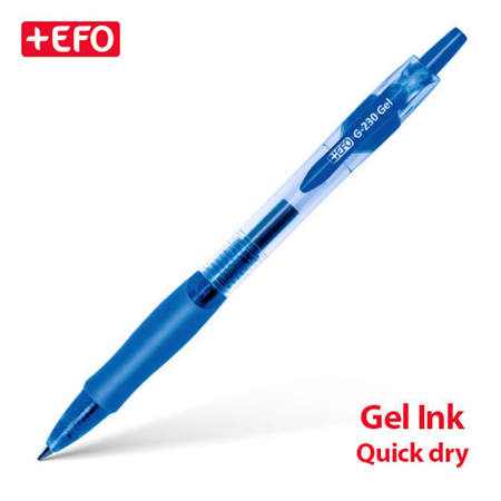 Εικόνα της Στυλό +Efo G-230 0.7 Μπλέ 382301