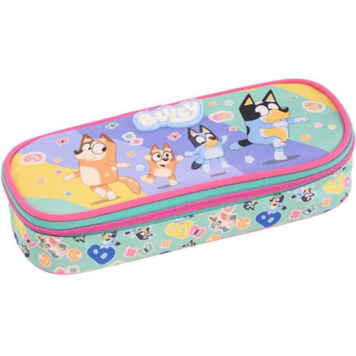 Εικόνα της Κασετίνα οβάλ Graffiti Bluey Stickers Rain 250341