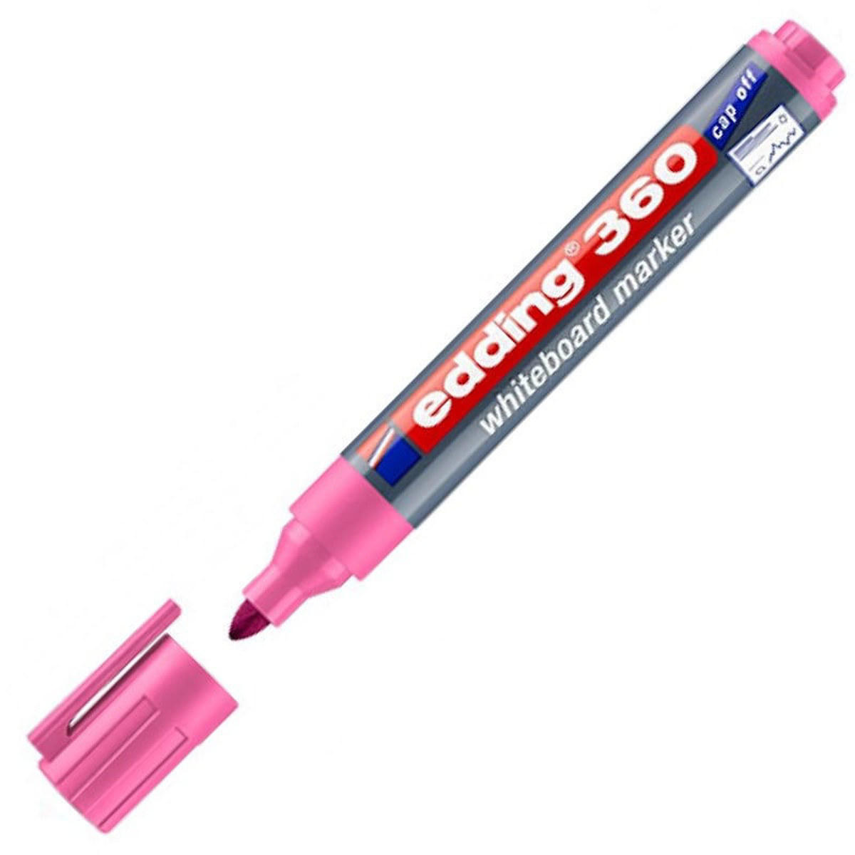 Εικόνα της Μαρκαδόρος πίνακα Edding 360 ροζ 1.5-3mm