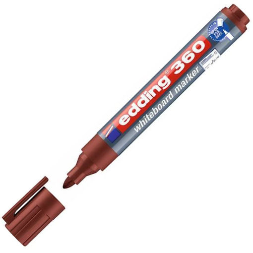 Εικόνα της Μαρκαδόρος πίνακα Edding 360 καφέ 1.5-3mm