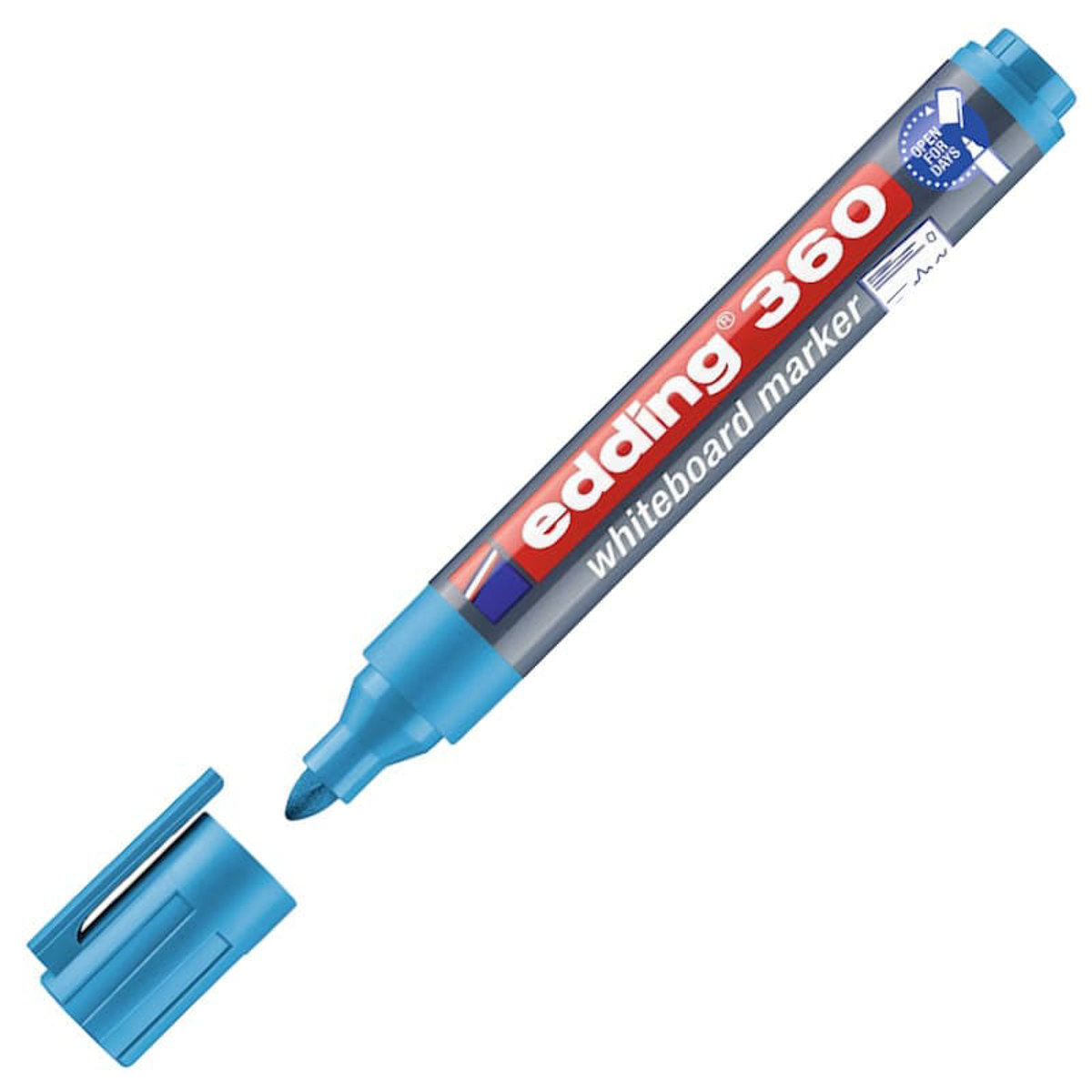 Εικόνα της Μαρκαδόρος πίνακα Edding 360 γαλάζιο 1.5-3mm
