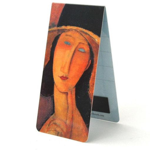 Εικόνα της Σελιδοδείκτης μαγνητικός 4.9x10.5cm Amedeo Modigliani , Woman with hat