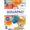 Εικόνα της Μπλοκ ακουαρέλας Clairefontaine AquaPad Cold Pressed 50φ. A6 10.5x14.8cm 300gr CF975620