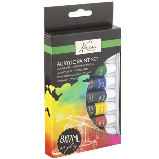 Εικόνα της Acrylic Nassau set 8τμx. 12ml CCAR0707