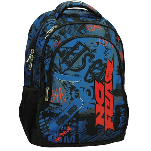 Εικόνα της Τσάντα σακίδιο οβάλ No Fear Let΄s Go 348-48031