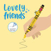 Εικόνα της Στυλό Legami Gel Lovely Friends Bee Black 0.5mm VCPP0012