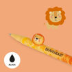 Legami Lovely Friends Lion Gel Pen με λεπτή μύτη 0.5mm για ομαλή γραφή, κωδικός VCPP0013, Lichnaribooks