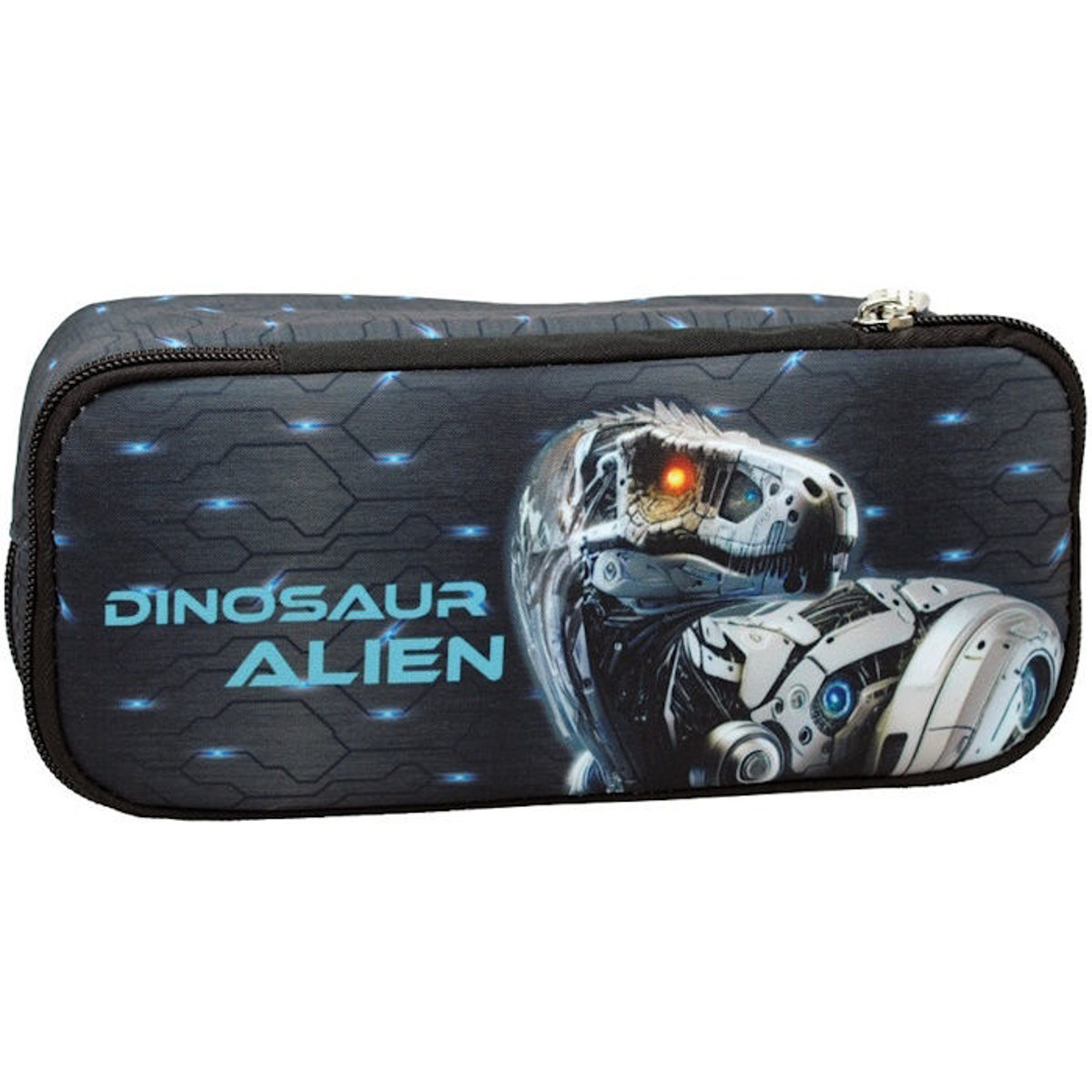 Εικόνα της Κασετίνα βαρελάκι Back Me Up Dinosaur Alien 357-27141