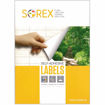 Εικόνα της Ετικέτες Sorex αυτοκόλλητες λευκές Φ40mm 000040
