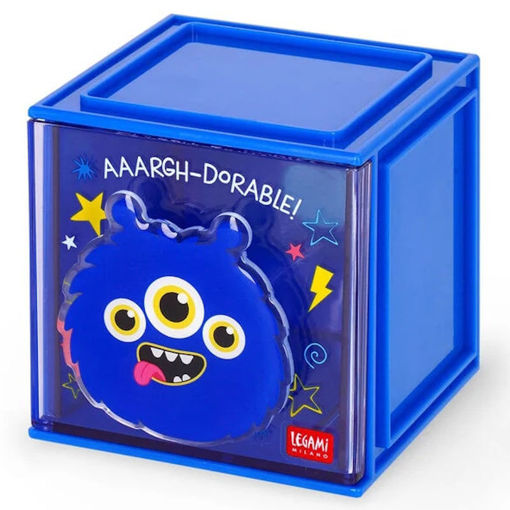 Εικόνα της Legami Monster Stackable Desk Storage Box - Cutie Cube VSBX0006