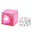 Εικόνα της Legami Unicorn Stackable Desk Storage Box - Cutie Cube VSBX0001