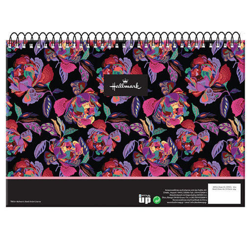 Εικόνα της Μπλοκ ζωγραφικής Hallmark 30φ. Flowers 21x29.7cm. 333-33417