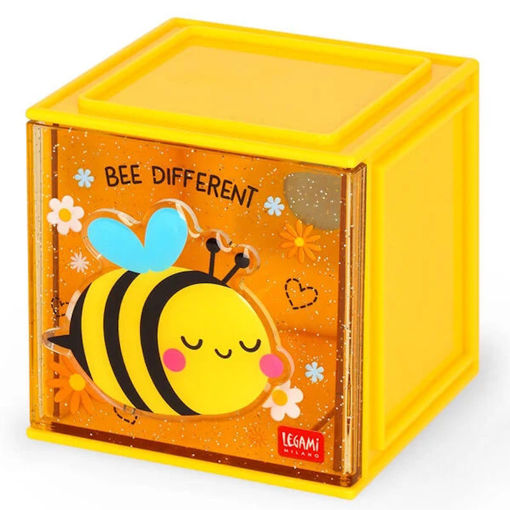 Εικόνα της Legami Bee Stackable Desk Storage Box - Cutie Cube VSBX0005