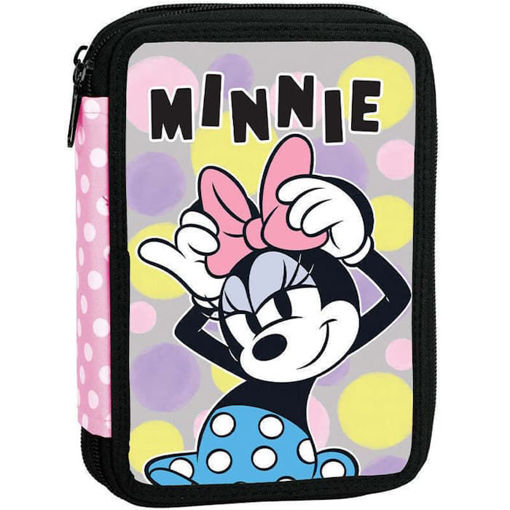 Εικόνα της Κασετίνα διπλή γεμάτη Gim Minnie Bow 340-33100