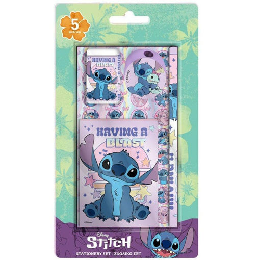 Εικόνα της Σχολικό σετ 5τεμ. Diakakis Lilo & Stitch 000564892